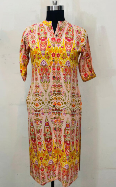 Fabric Cotton Kurti
