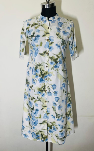 Fabric Cotton Kurti