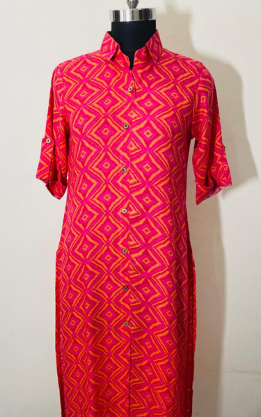 Fabric Cotton Kurti