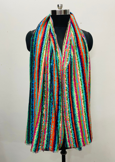 Fabric Cotton Silk Digital Printed