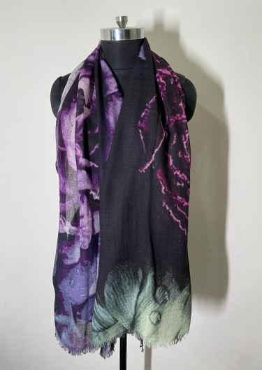 Fabric Wool 100% Digital Printed 