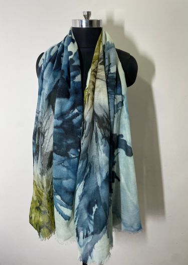 Fabric Wool 100% Digital Printed 