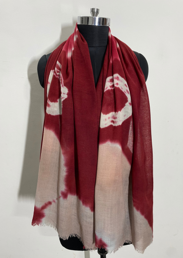 Fabric Wool 100% Tye Dye Scarf