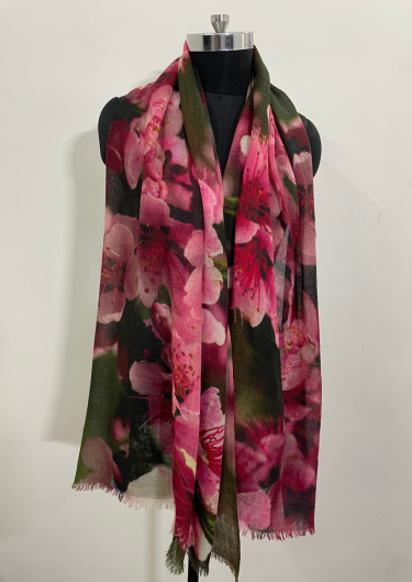 Fabric Wool 100% Digital Printed