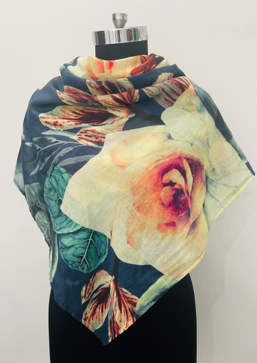Fabric Cotton 100% Square Scarf